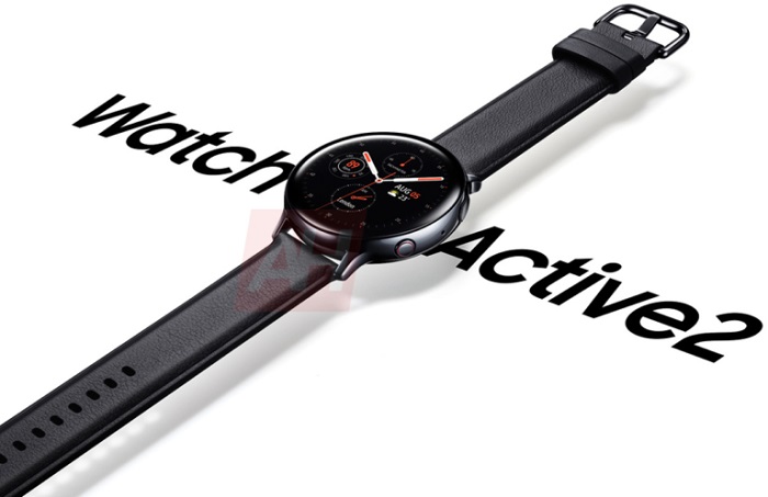 三星 Galaxy Watch Active 2 官方渲染圖曝光