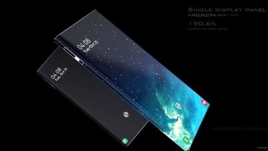 三星Galaxy Alpha Pro折疊屏（圖：Android Leo）